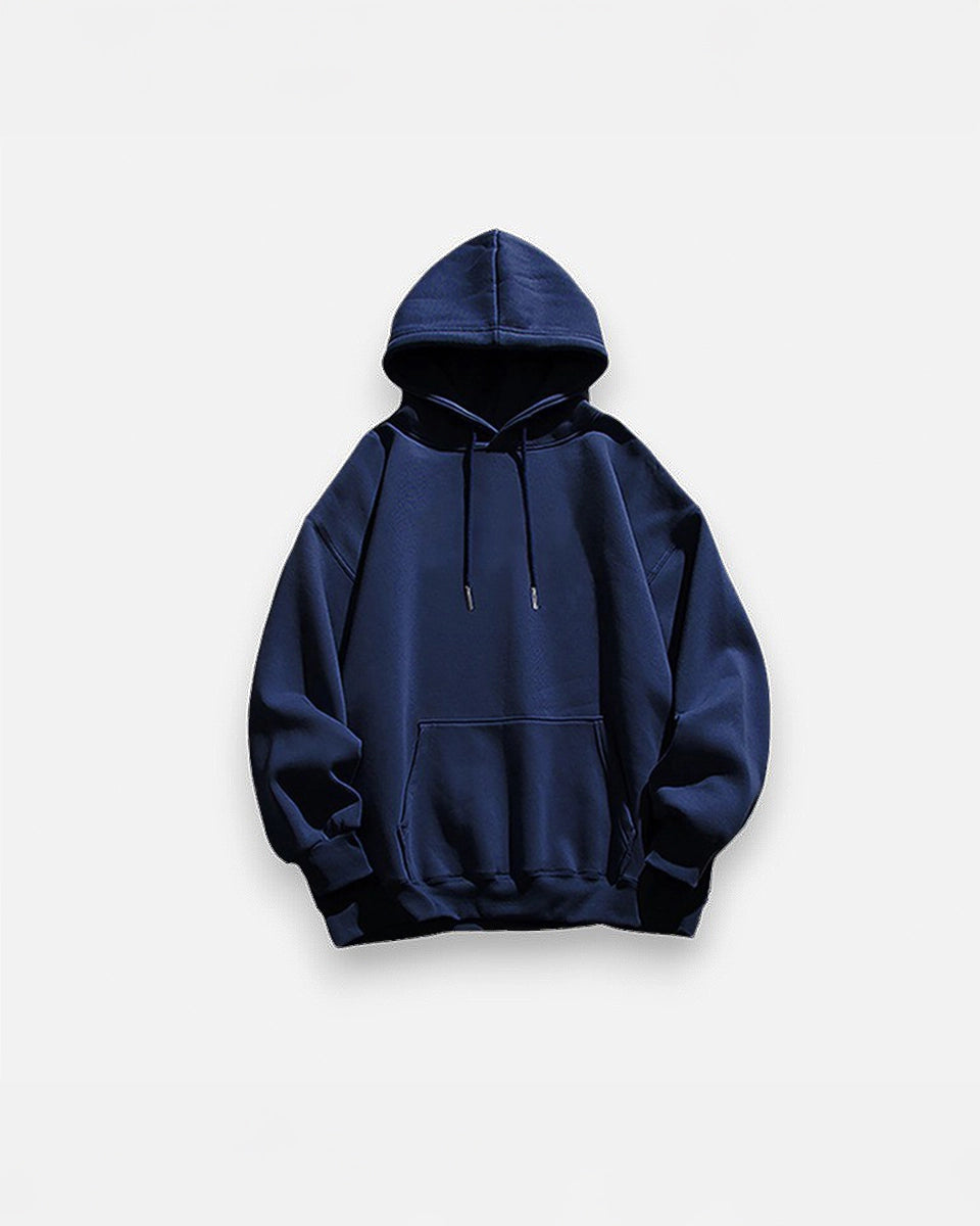 Work-to-Workout Hoodie – Premium navy hoodie for men’s office-to-gym transition