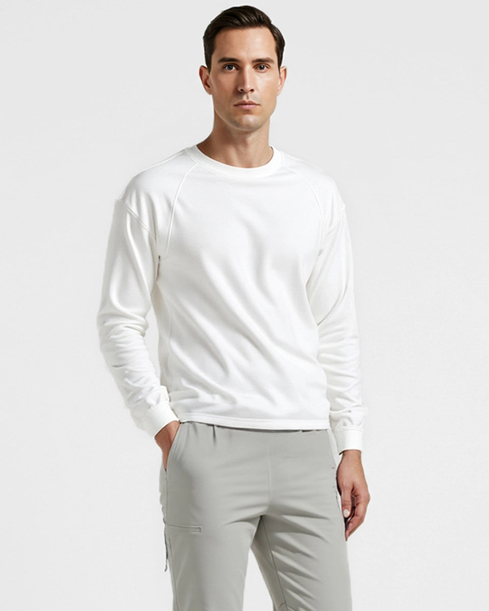 Balance Crew – Relaxed fit men’s sweatshirt with raglan sleeves