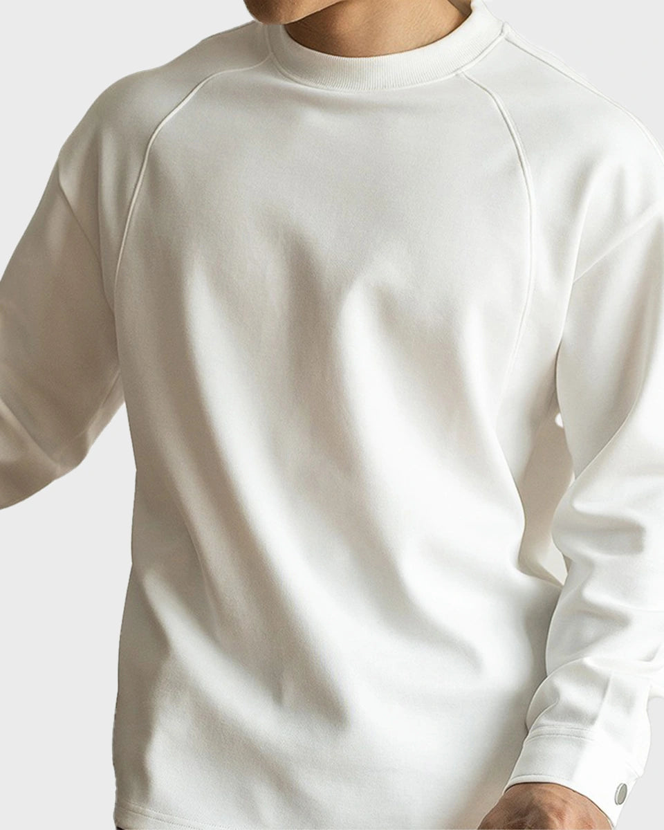 Balance Crew – Relaxed fit men’s sweatshirt with raglan sleeves