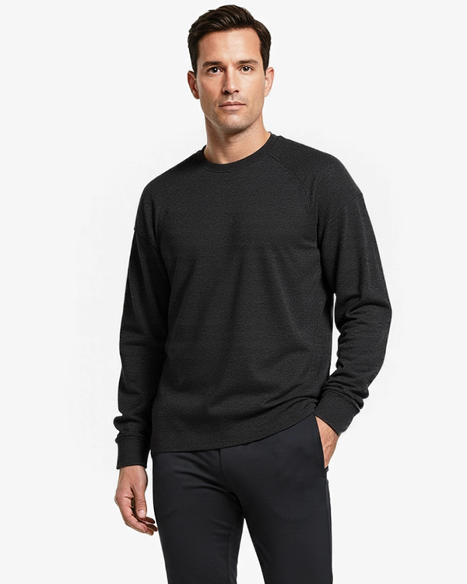 Balance Crew – Relaxed fit men’s sweatshirt with raglan sleeves