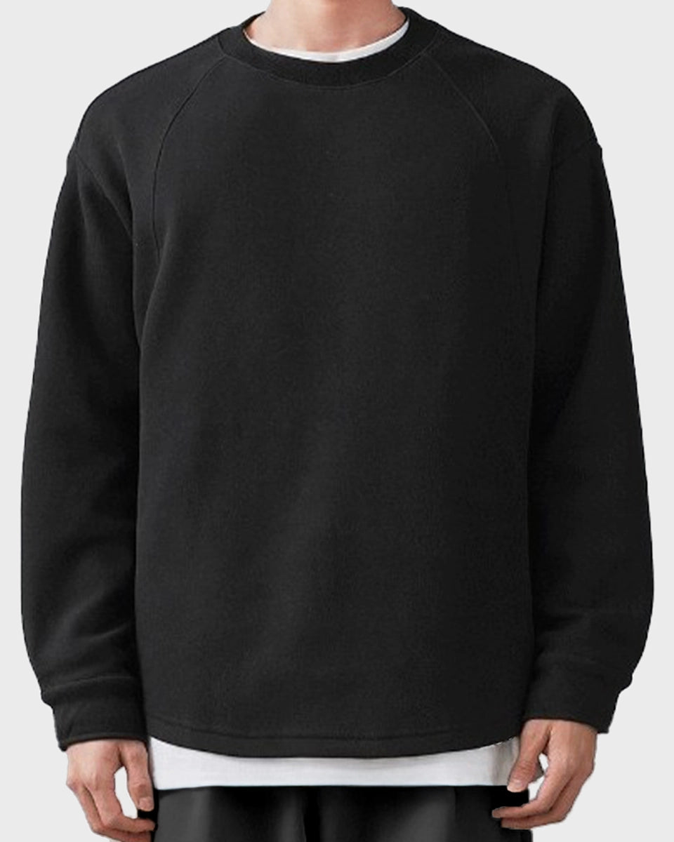 Balance Crew – Relaxed fit men’s sweatshirt with raglan sleeves