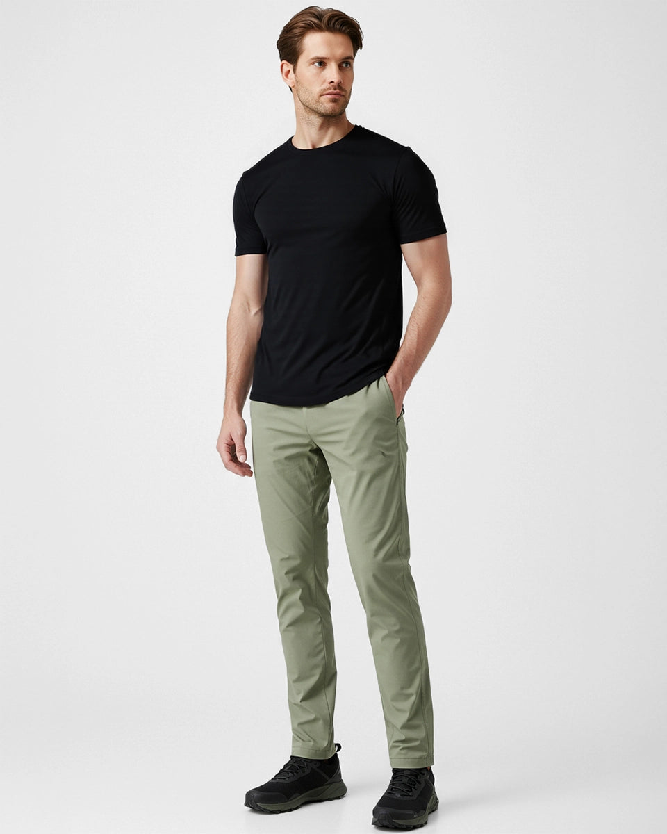 Seamless activewear t-shirt for daily and gym wear