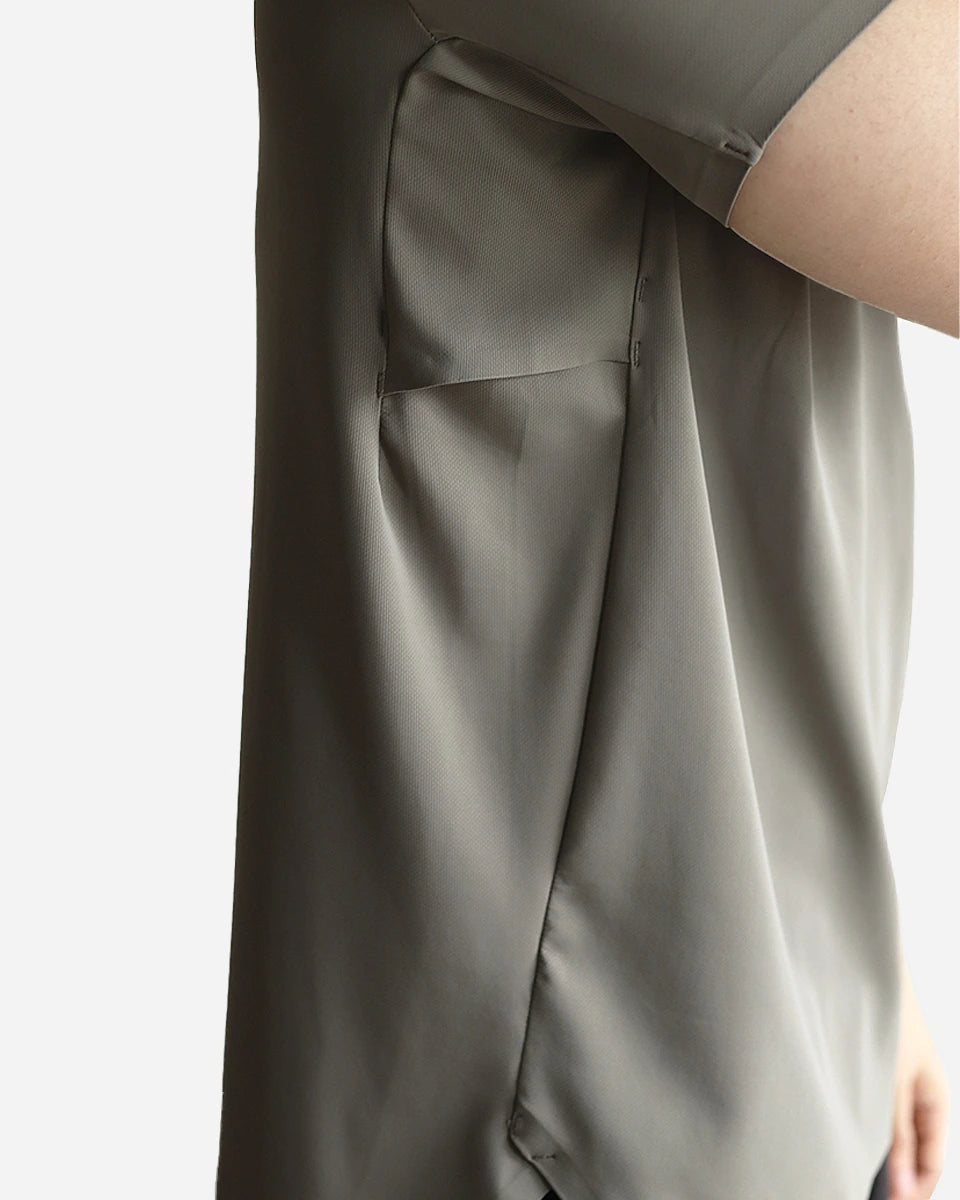 Seamless activewear t-shirt for daily and gym wear