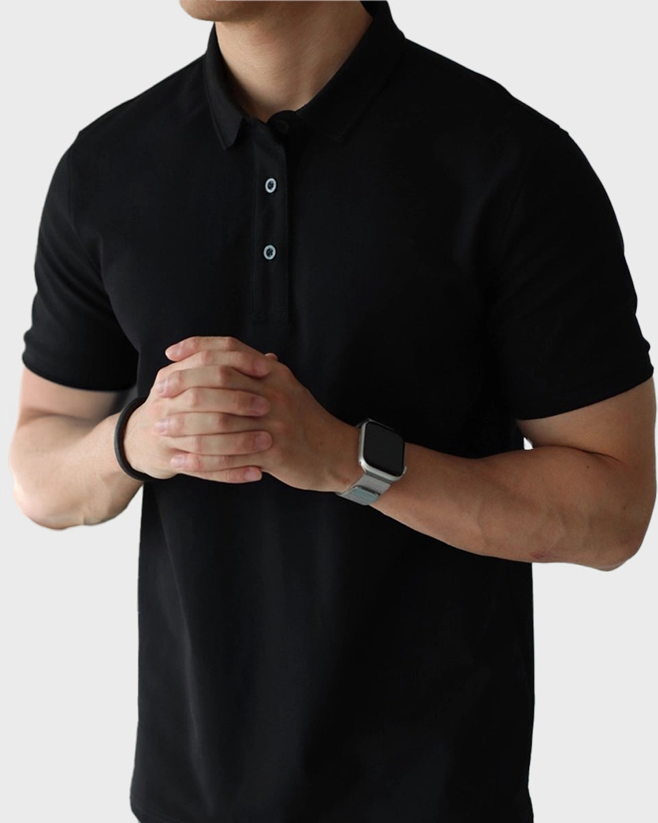 Fairway Polo – Moisture-wicking, breathable performance polo for men.