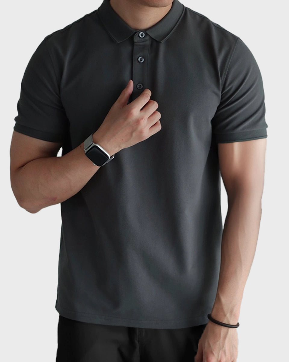 Fairway Polo – Moisture-wicking, breathable performance polo for men.