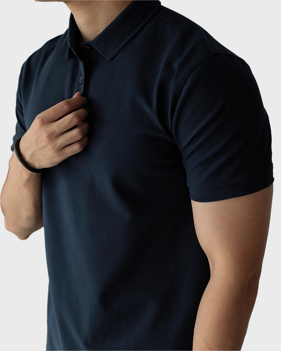 Fairway Polo – Moisture-wicking, breathable performance polo for men.