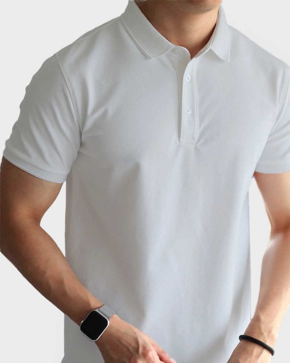 Fairway Polo – Moisture-wicking, breathable performance polo for men.