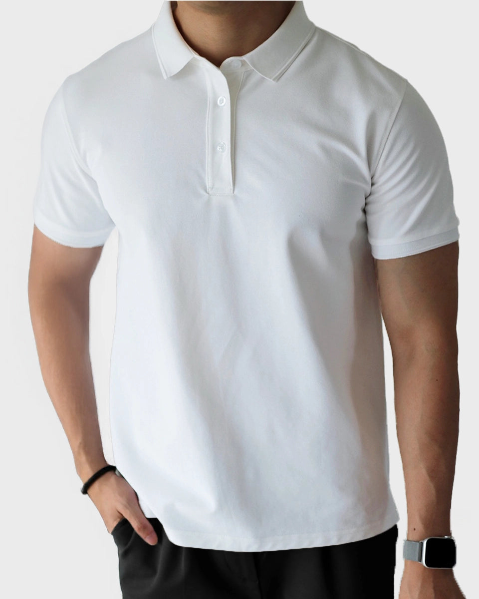 Fairway Polo – Moisture-wicking, breathable performance polo for men.