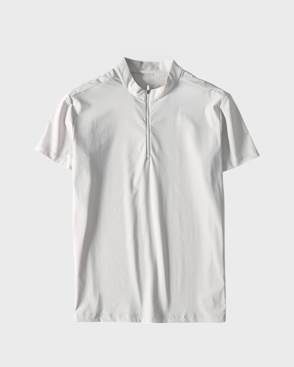 Versatile quarter-zip designed for office and active wear