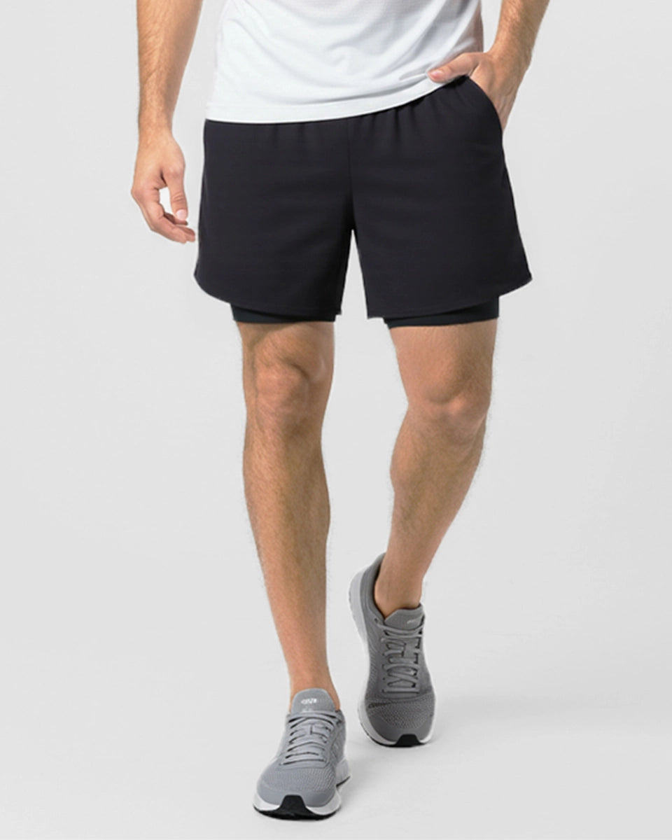 OmniMove Shorts – Lightweight 2-in-1 running and training shorts for men