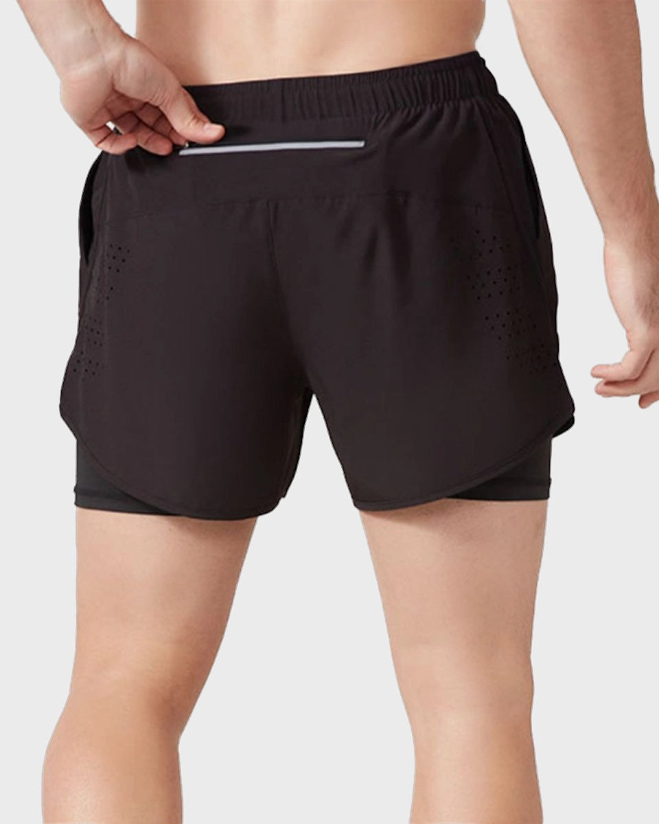 OmniMove Shorts – Lightweight 2-in-1 running and training shorts for men