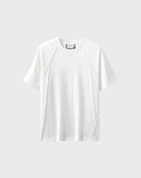 Relaxed-fit men's t-shirt in silky 50-count cotton blend – lightweight, cool-touch fabric for all-day comfort