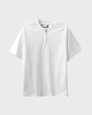 Men’s breathable quarter-zip with mesh underarm for moisture-wicking performance