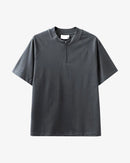 Men’s breathable quarter-zip with mesh underarm for moisture-wicking performance