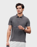 Flowstate Polo – Antibacterial quick-dry men’s polo with UPF50+ and stretch collar