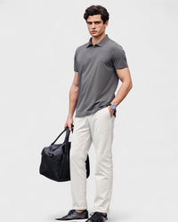 Flowstate Polo – Antibacterial quick-dry men’s polo with UPF50+ and stretch collar