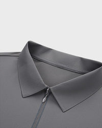Flowstate Polo – Antibacterial quick-dry men’s polo with UPF50+ and stretch collar