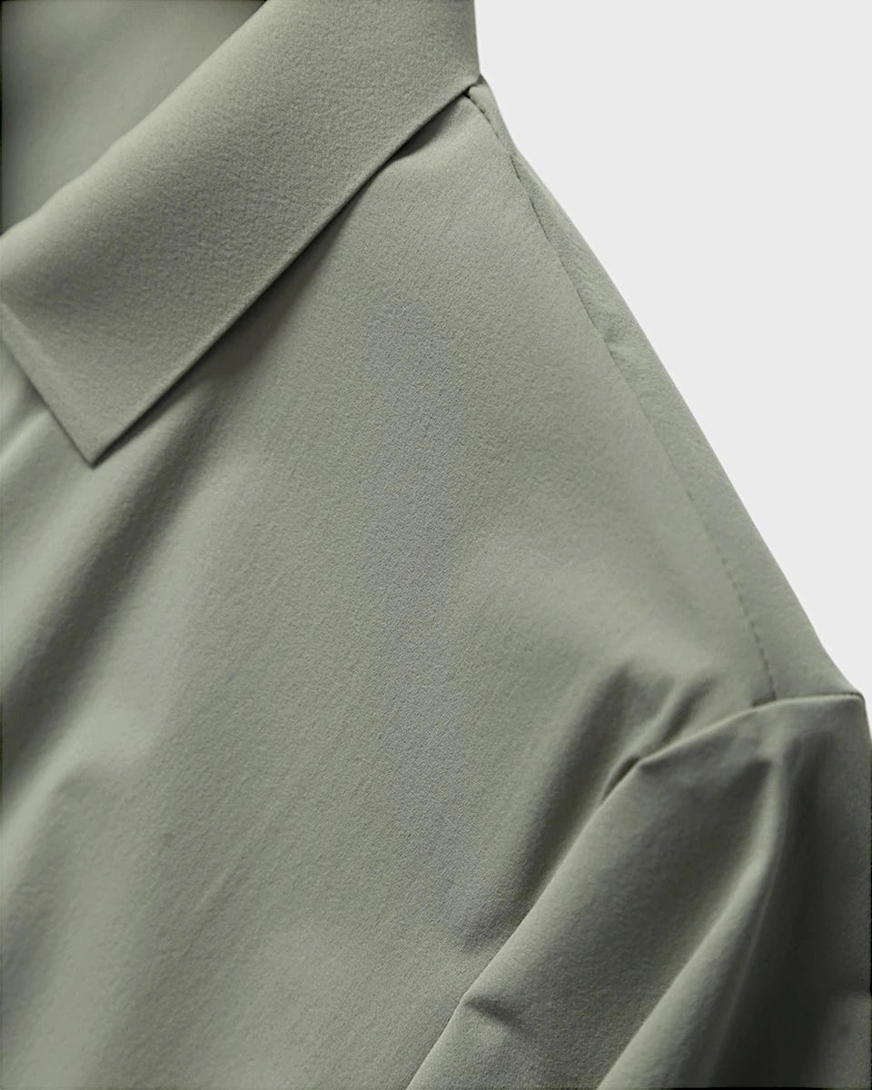 Flowstate Polo – Antibacterial quick-dry men’s polo with UPF50+ and stretch collar