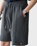 Lightshift Short – lightweight breathable shorts for men with snap button detail and structured silhouette