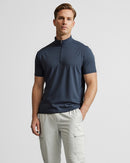 Versatile quarter-zip designed for office and active wear