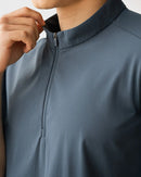 Versatile quarter-zip designed for office and active wear