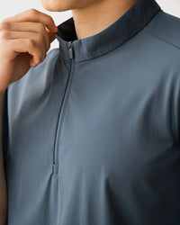 Versatile quarter-zip designed for office and active wear