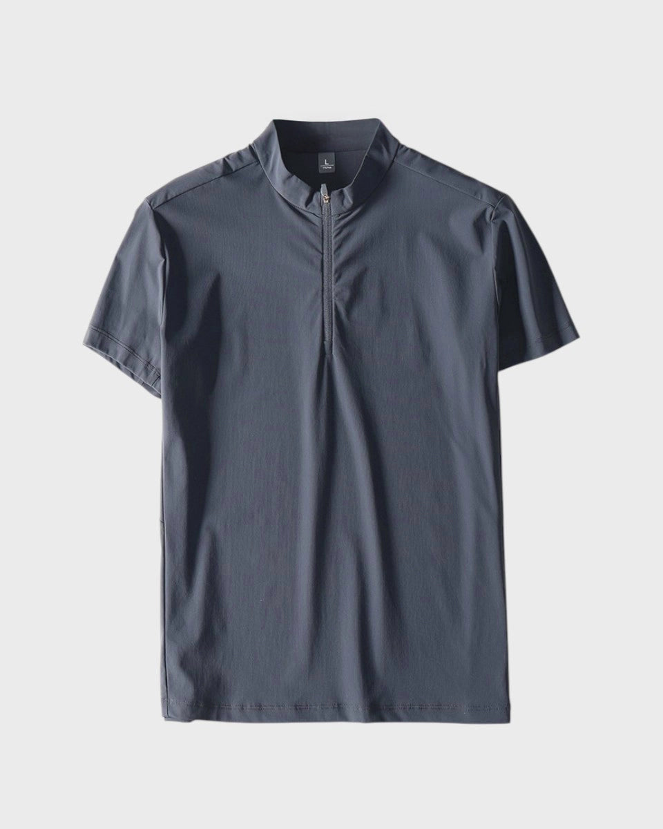 Versatile quarter-zip designed for office and active wear