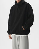 Pulse Hoodie – half‑zip, 440g premium hoodie for smart casual and training