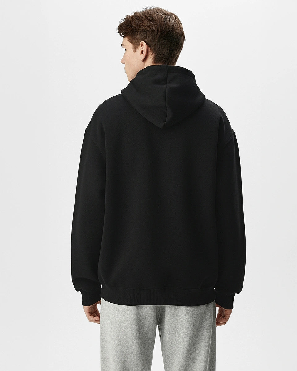 Pulse Hoodie – half‑zip, 440g premium hoodie for smart casual and training