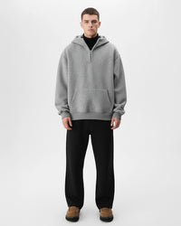 Pulse Hoodie – half‑zip, 440g premium hoodie for smart casual and training