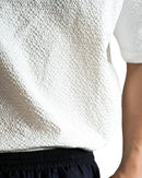 Urbanease Polo – Men’s seersucker polo shirt with breathable fabric and relaxed fit