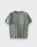 Moisture-wicking athletic tee for office duty, training, running, and everyday wear.
